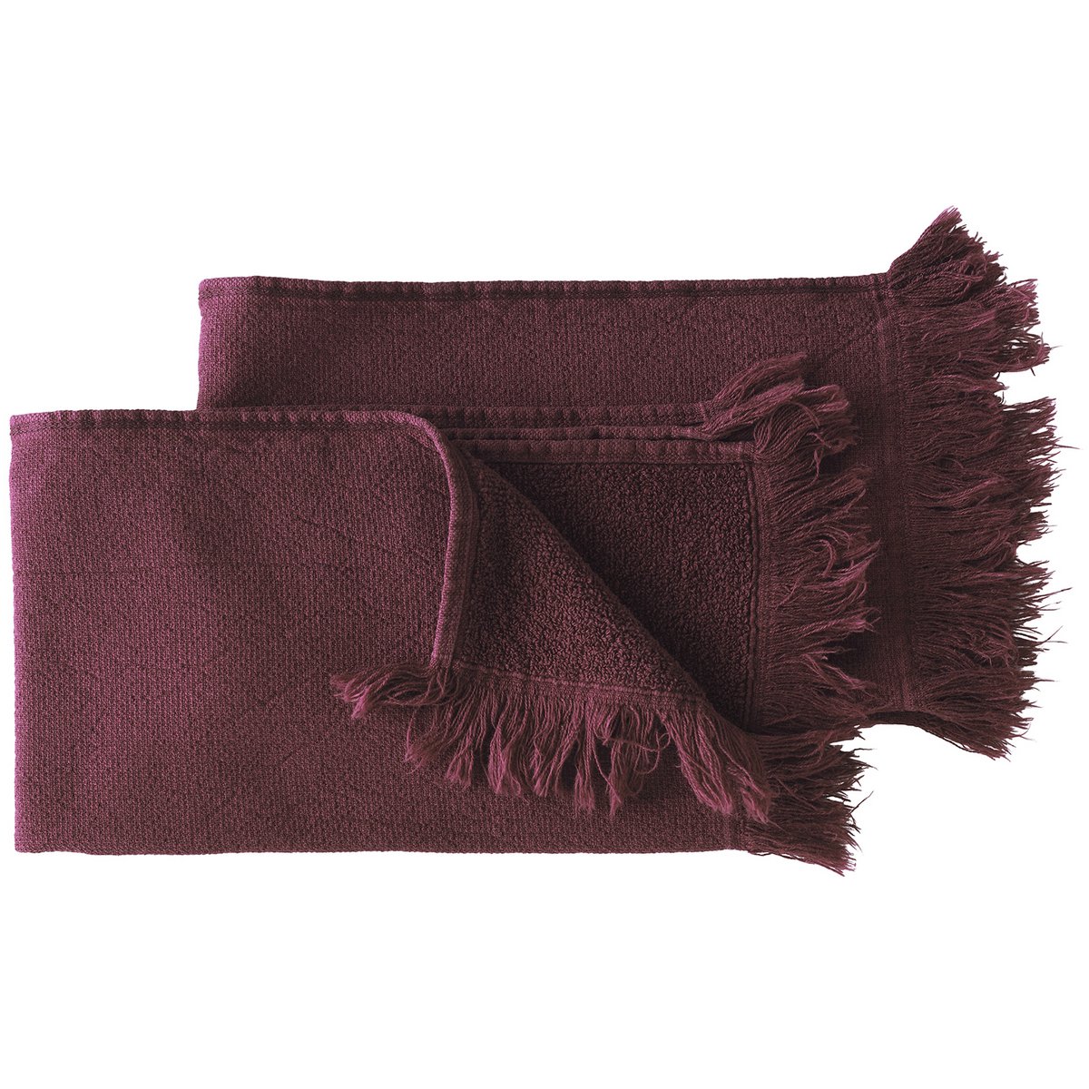 Lot of 2 guest napkins Luna Wine 50 x 30