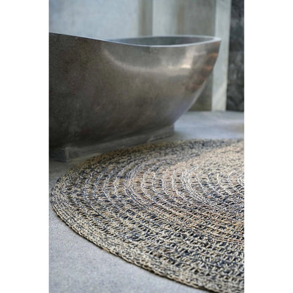 The Seagrass Carpet - Natural Black - 100