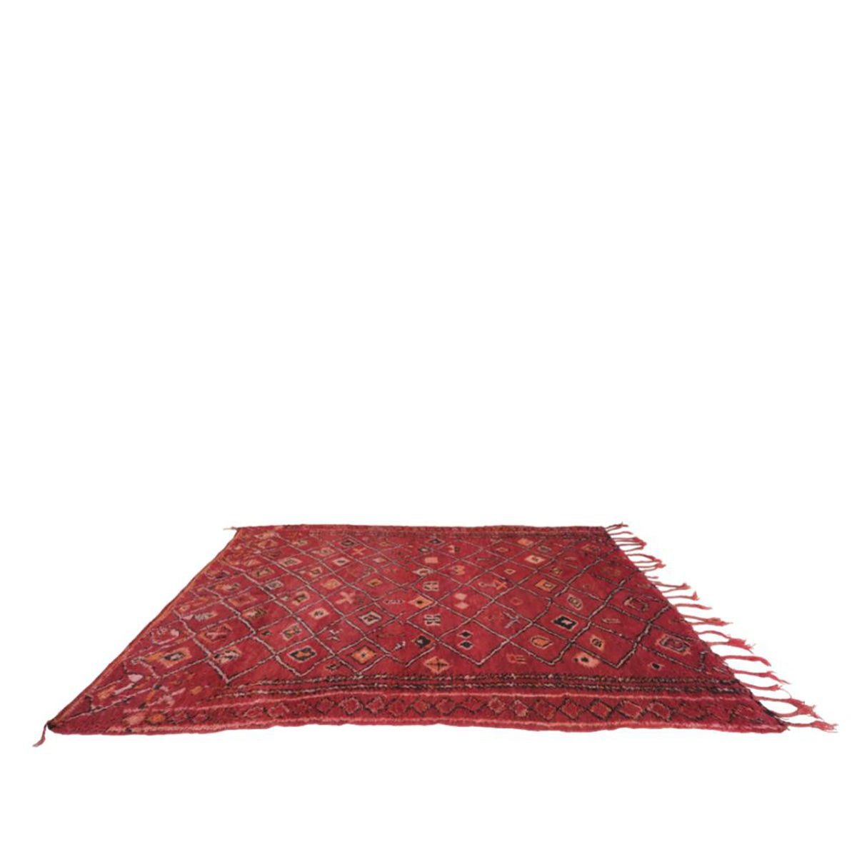 Pure wool Moroccan Berber rug 197 x 313 cm