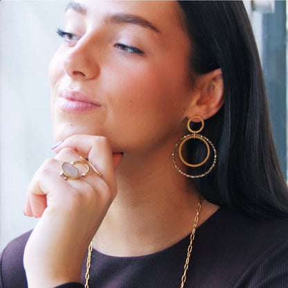 Statement earring "City Chic"