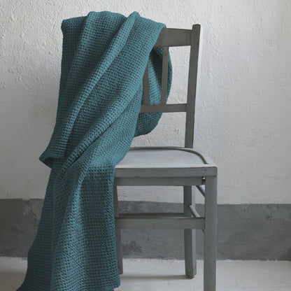 Bed Throw Stonewashed Maia Topaz