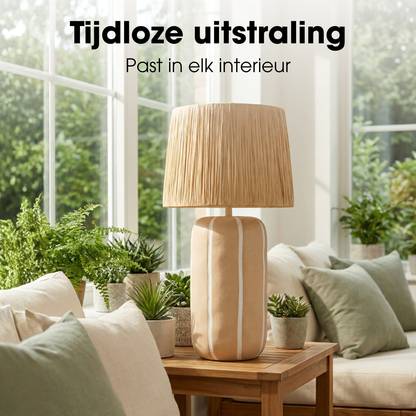 Denton Beige table lamp