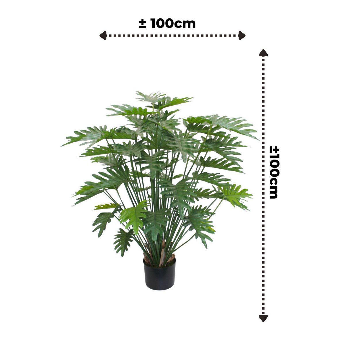 Philodendron Artificial plant 100cm