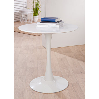 Round table, white H.72.5 cm