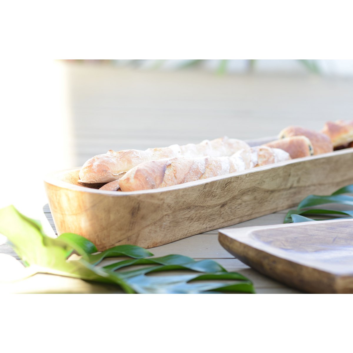 Wood Decorative Cup 100x22x10cm