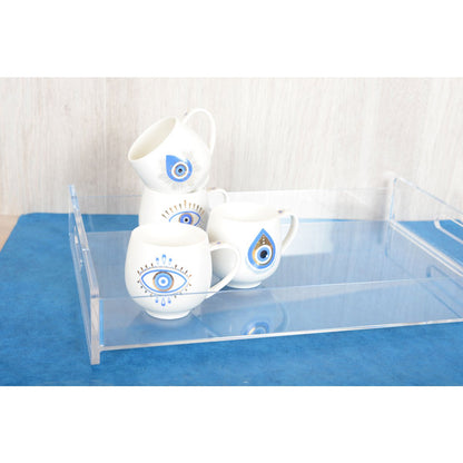 Rectangular acrylic tray 49.5x35.3cm