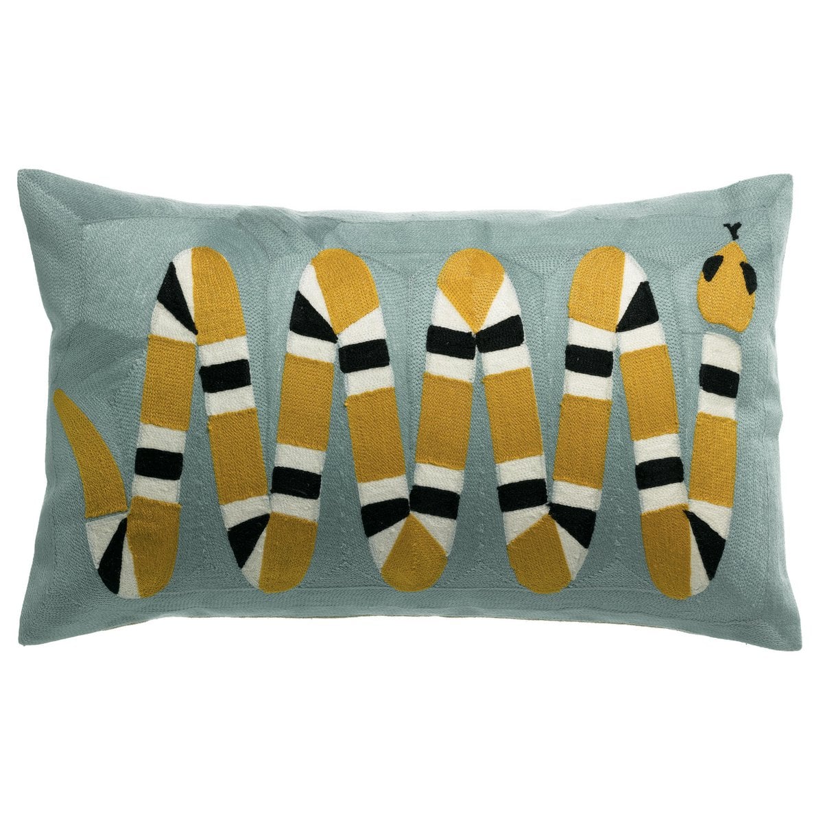 Yoka Ciel embroidered cushion 30 x 50