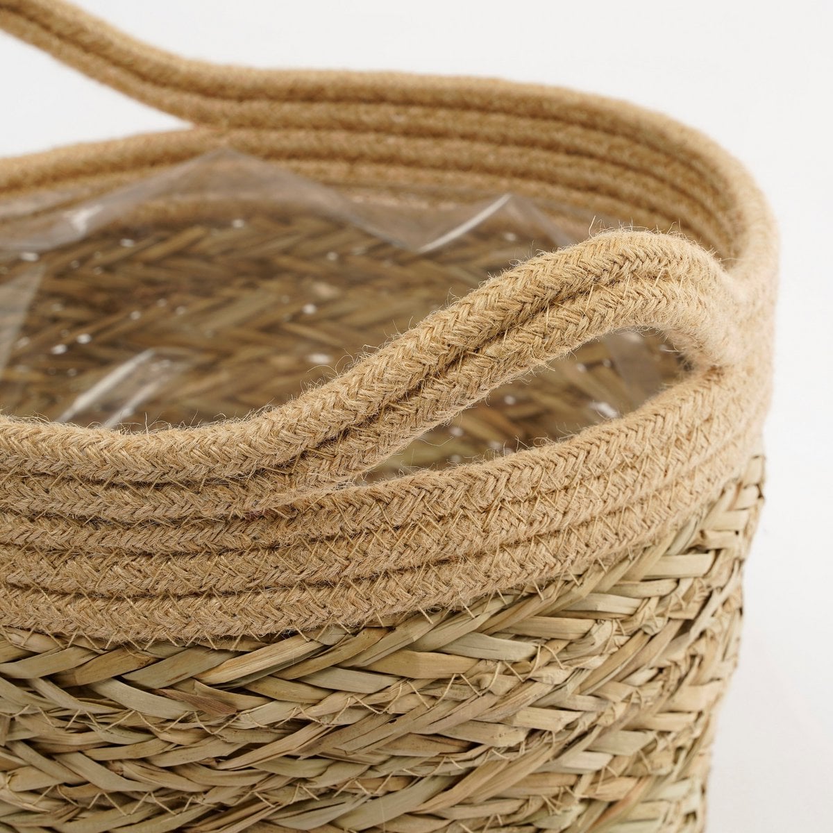 Plant basket set Anne Light brown