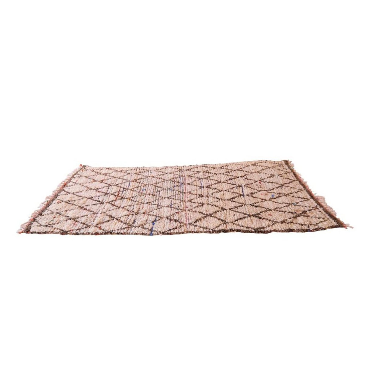 Pure wool Moroccan Berber rug 103 x 230 cm