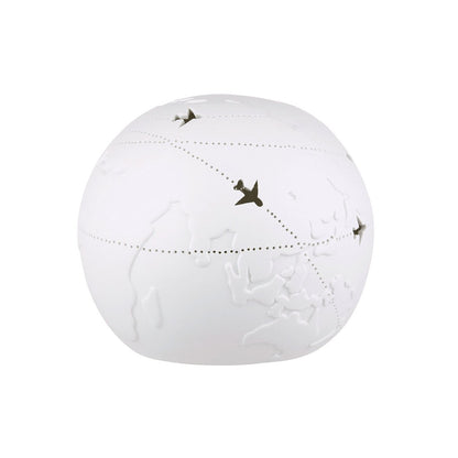 Porcelain lamp ball "Globetrotter"