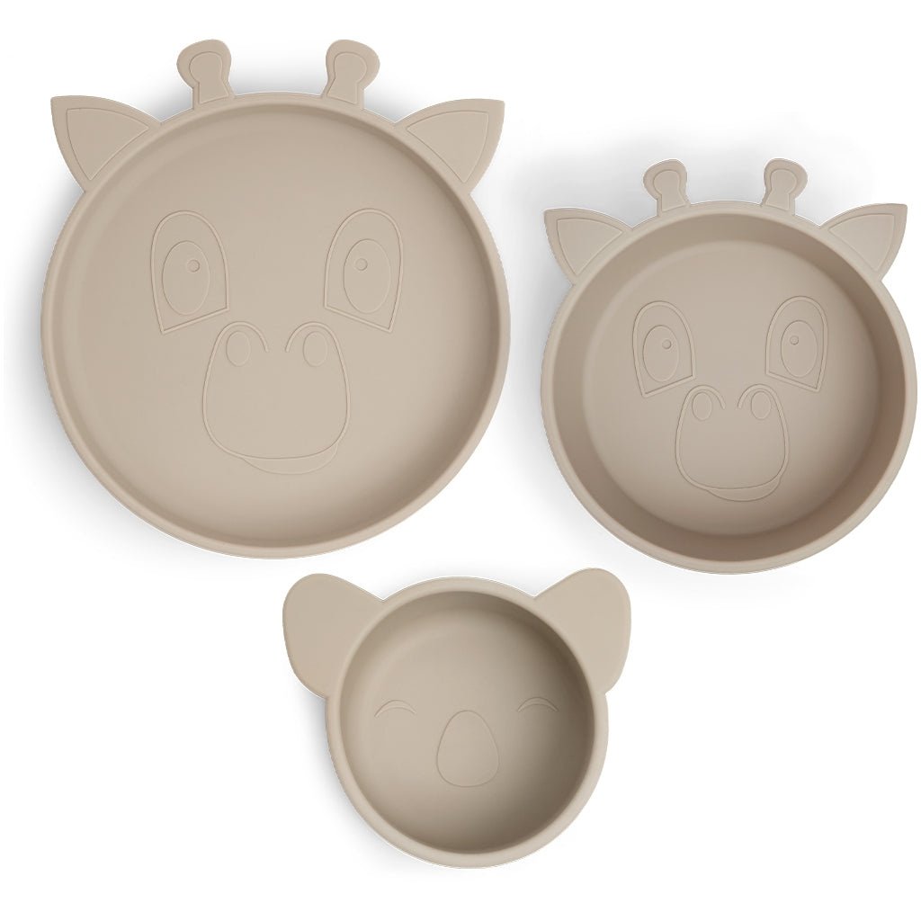 Benni silicone dinner set 3-pack