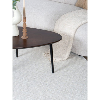 Rug Cross Natural – Round ø160 cm