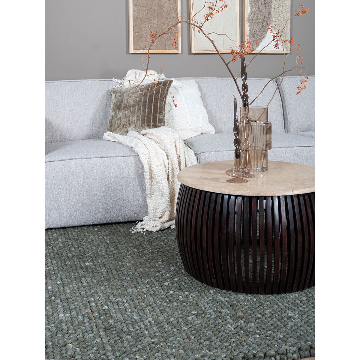 Rug Pool Dark Green 434 – 160 x 230 cm