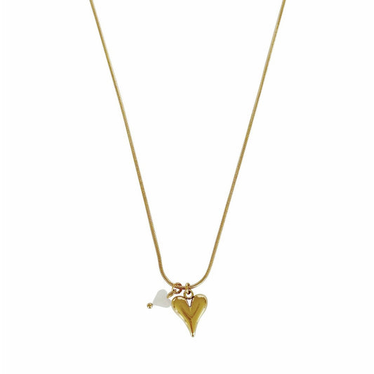 Hearts Collier - Gold