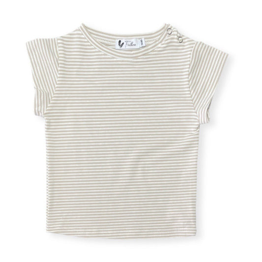 Shirt small stripes sage