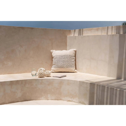 The Misty Cushion Cover - Natural Black