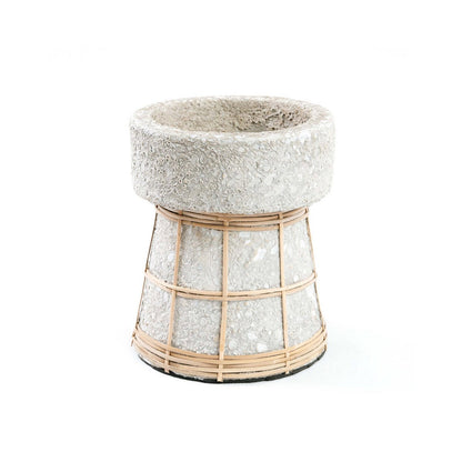 The Serene Candle Holder - Concrete Natural - M