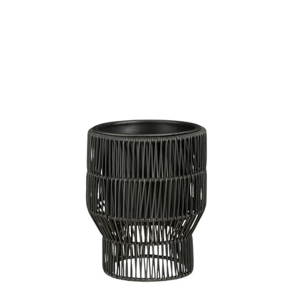 Flowerpot outside Peta Black