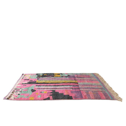 Pure wool Moroccan Berber rug 187 x 268 cm