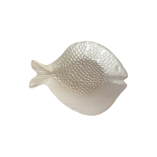 White fish dish 25x19x5cm