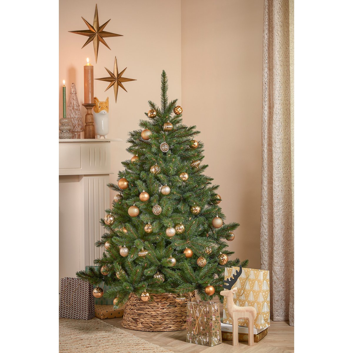 Christmas ball set Copper