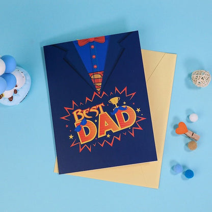 3D Card for Dad-Father's Day Card