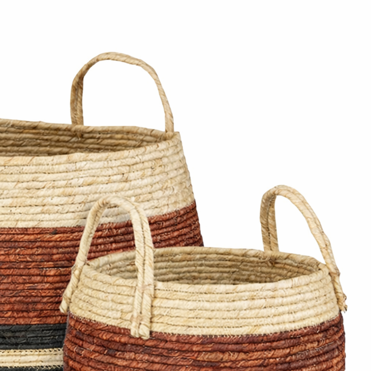 Storage basket set Brown