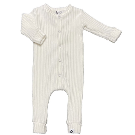 Playsuit corduroy ecru