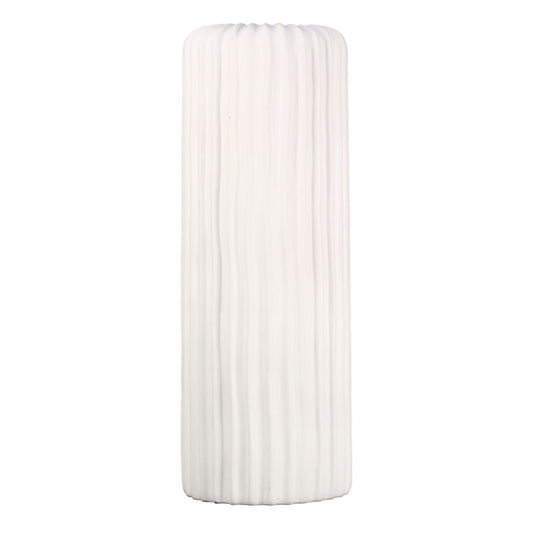 Vase "Fjord" Kera. White matt