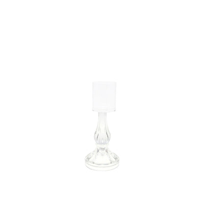 Transparent candlestier Small model H21CM