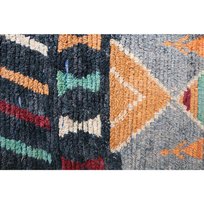 Pure Berber wool hallway rug 74 x 351 cm