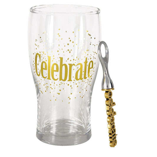 Beer glass and Celebrate tenseur in box