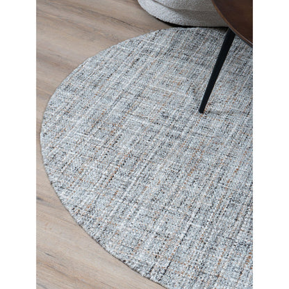 Rug Cross Grey/Beige – Round ø160 cm