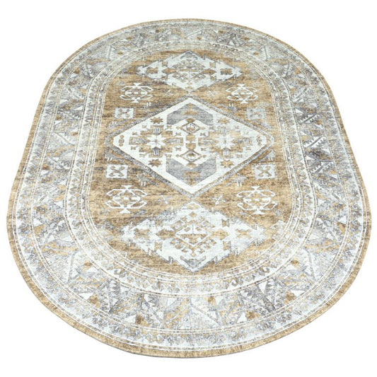 Rug Laria Brown 5 – Oval 160 x 230 cm