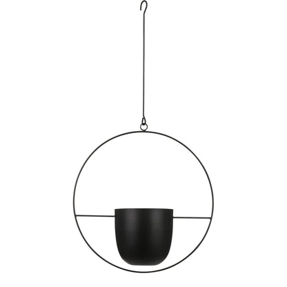 Flowerpot hanging inside Dexter Black