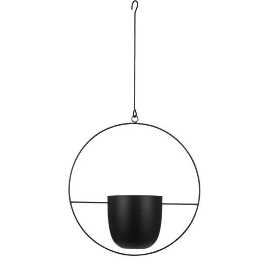 Flowerpot hanging inside Dexter Black