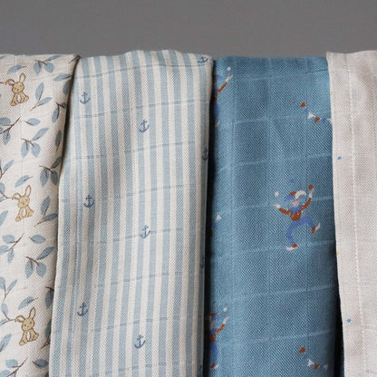 Bamboo muslin swaddle blankets 2pcs.
