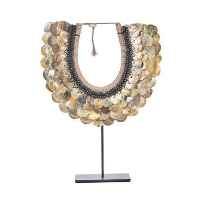 The Clam Couture on Stand - Natural