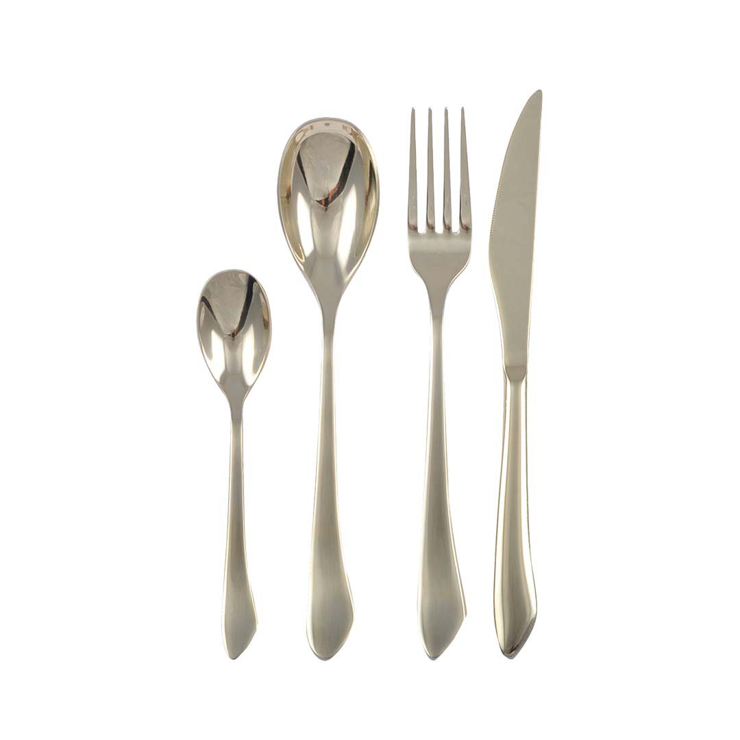 Housewife 24 Pieces Champagne Coloris