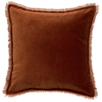 Plain cushion Fara Caramel 45 x 45