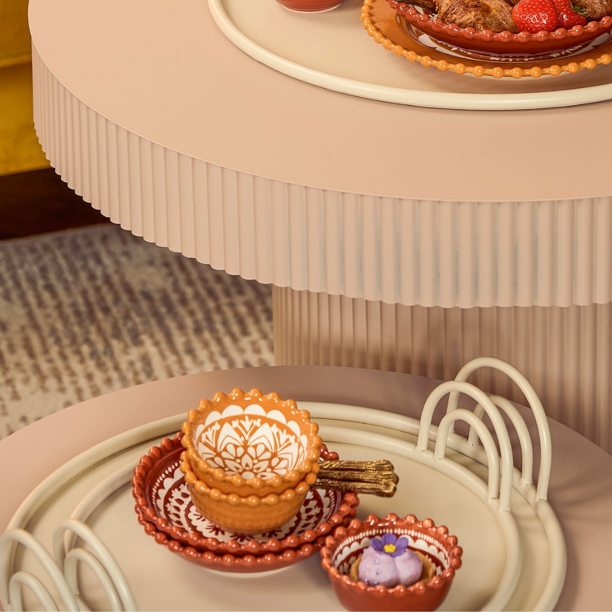 Tray Beige Beige