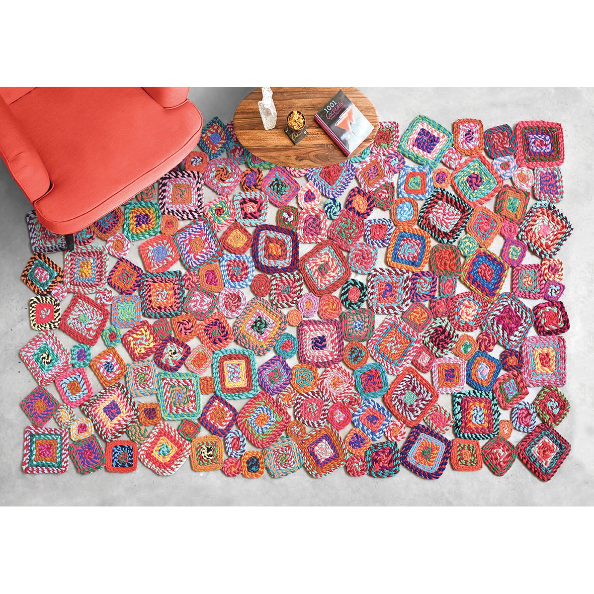 Tapis Gunray Multicolore 120 x 180