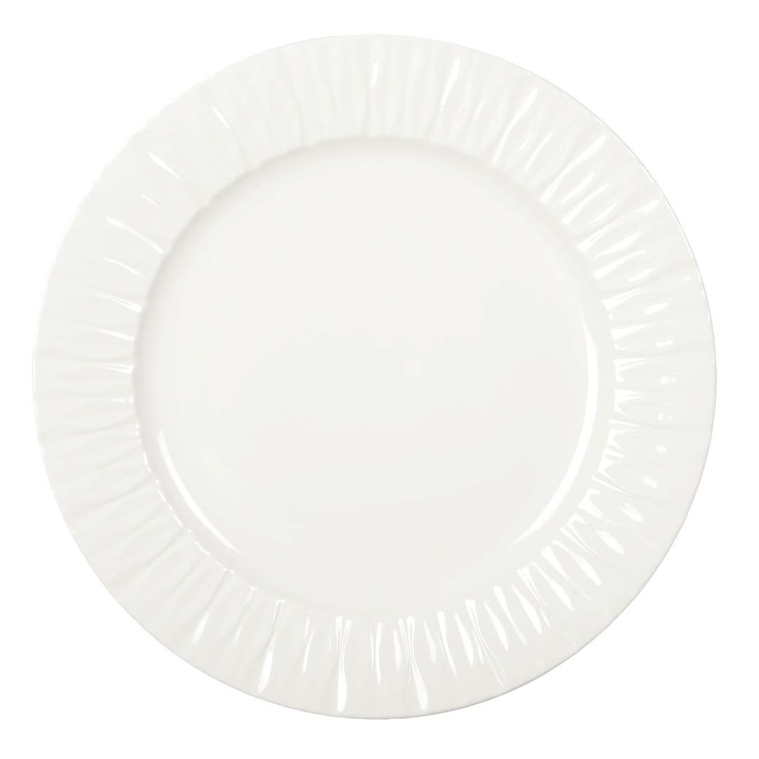 Lilia white presentation plate 30.4x30.4x3cm