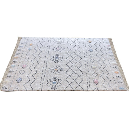 Tapis Seabert Ivoire/Multi 120 X 180