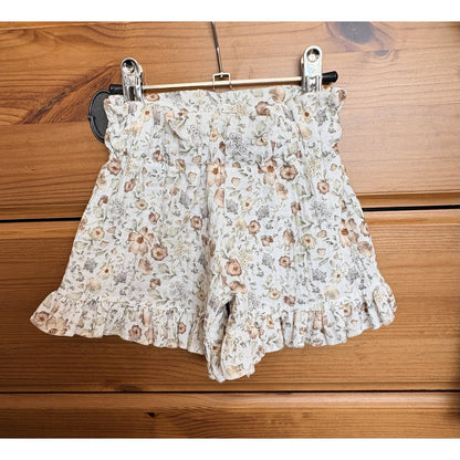 Shorts Culottes ruffle hydro Vintage flower