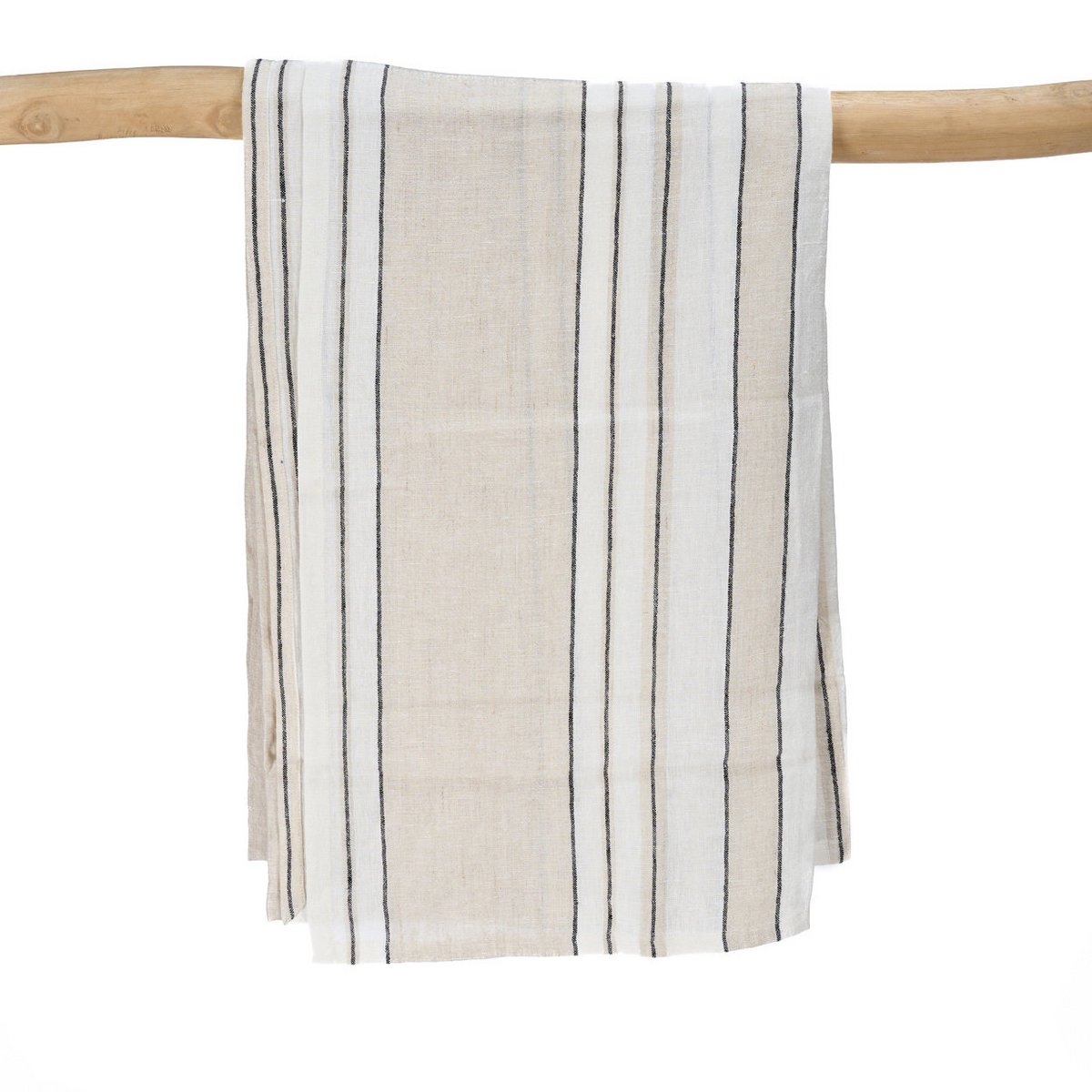 The Provence Tablecloth - Natural Black White - 150x300