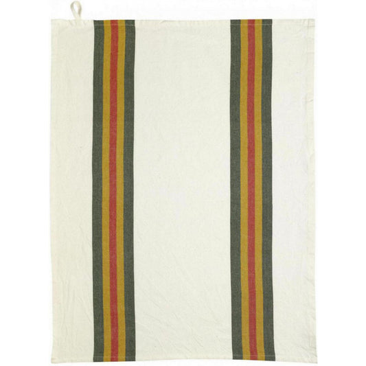 Recycled tea towel Lave Yuna Fir/natural 50 x 70