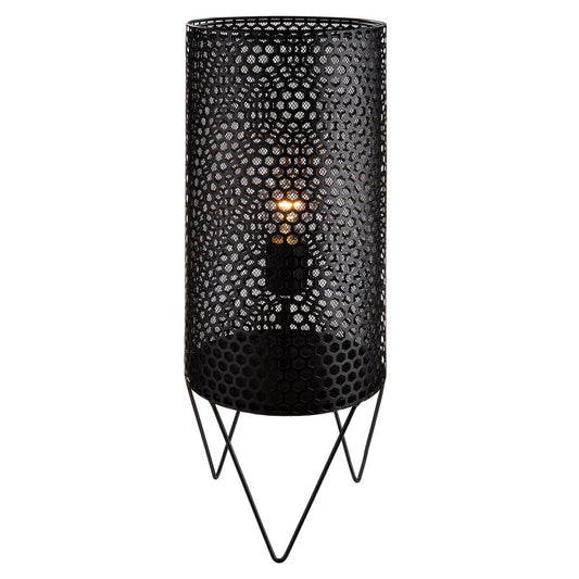 Metal lamp "Cage" matt black