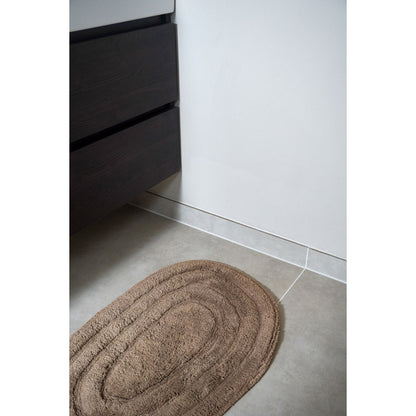 Bath mat Oliver - Taupe 60 x 100 cm