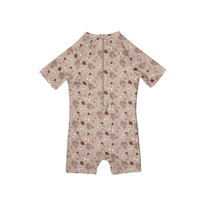 Dia swim suit-Sand - Flower bee